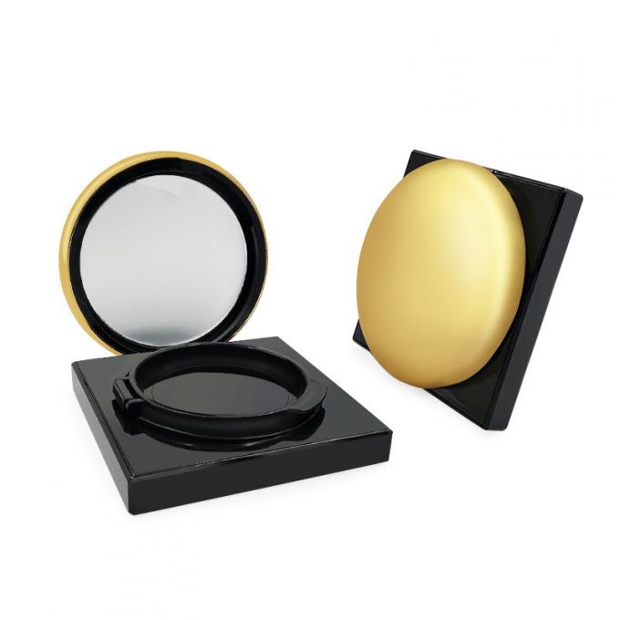Round Dewy Finish Snap Closure 15g Cushion Foundation Case With SPF 30 0