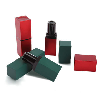 Unbreakable Square Lipstick Packaging Tube Accept Customized Color