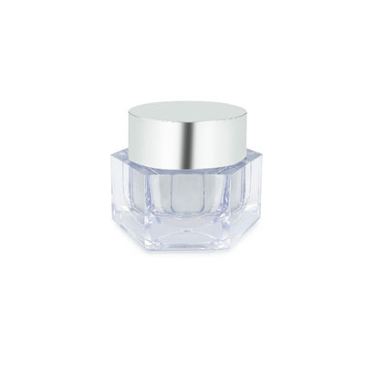 Leak Proof Skin Care Cream Jar Simple Design 30g/50g Cosmetic Packaging With Sample